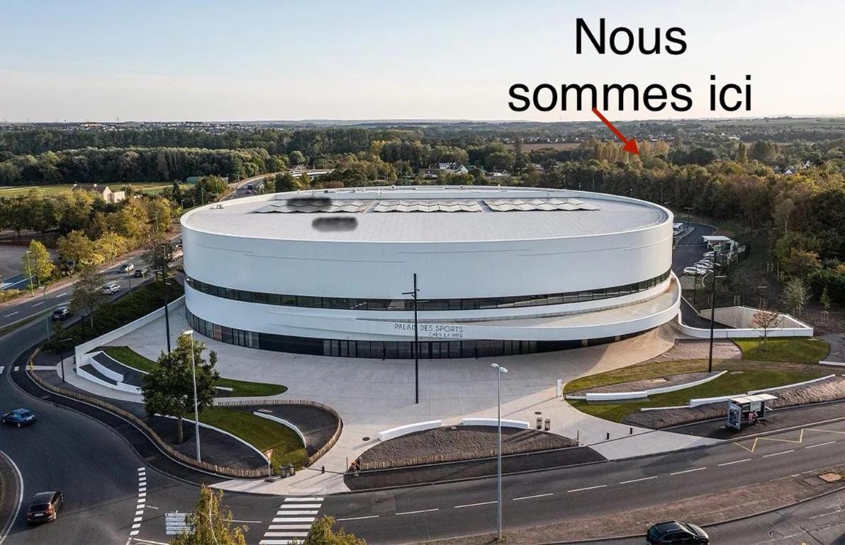 Le Noe Villa Caen Eksteriør bilde